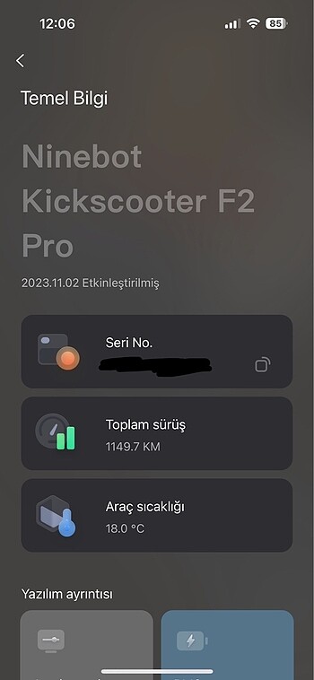 Segway Ninebot F2 Pro Elektrikli Scooter - Görsel 7