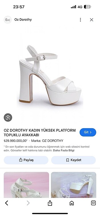 Platform topuklu ayakkabı gelin ayakkabısı