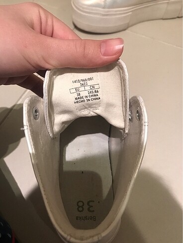 38 Beden orjinal bershka converse modeli
