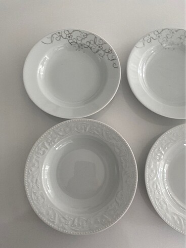 Güral Porselen güral ve porlant yemek tabağı 4 lü 150 lira
