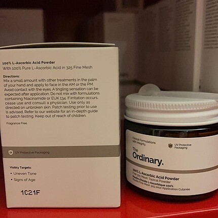 The Ordinary Vitamin C 100% L-Ascorbic Acid Powder