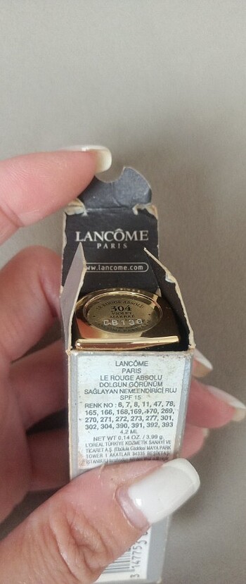 Ruj Lancome  - Görsel 7