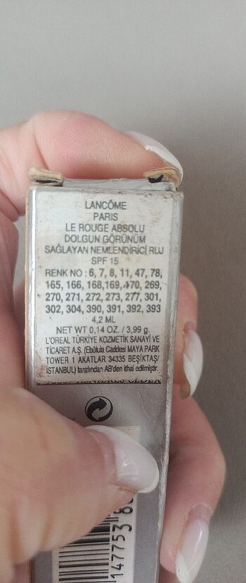 Ruj Lancome  - Görsel 8