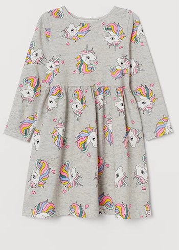 H&M Unicorn elbise