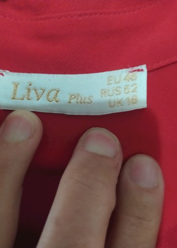 Uzun Kırmızı Kadın Elbise - Görsel 3