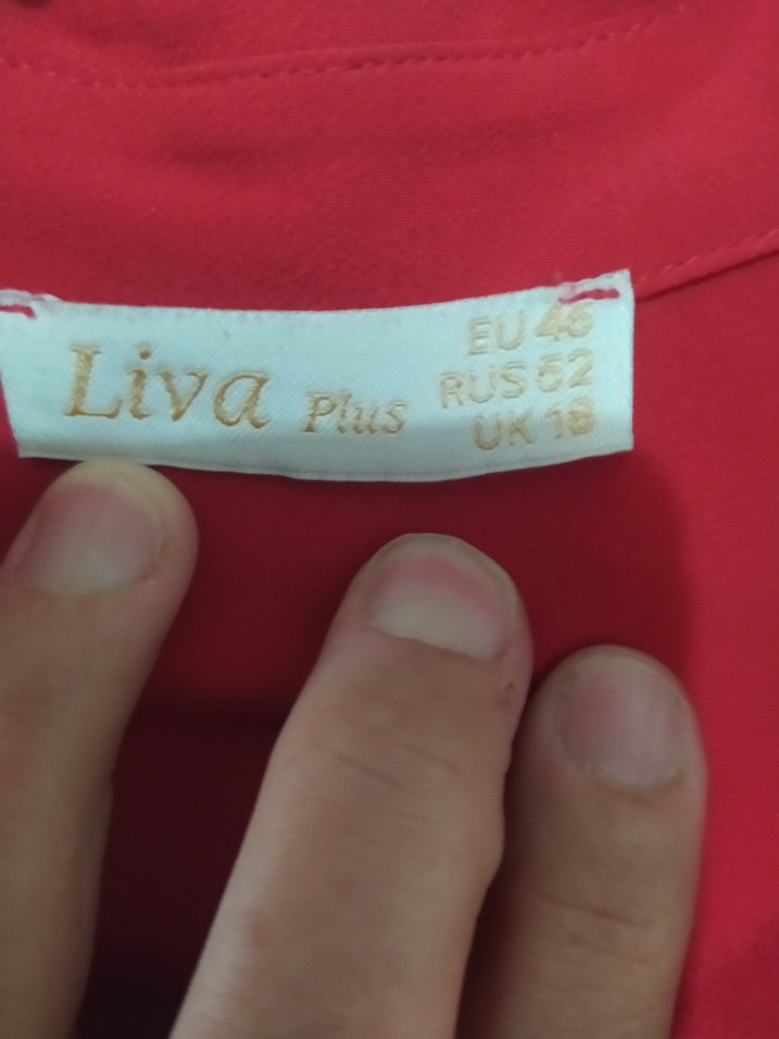 Uzun Kırmızı Kadın Elbise - Görsel 3