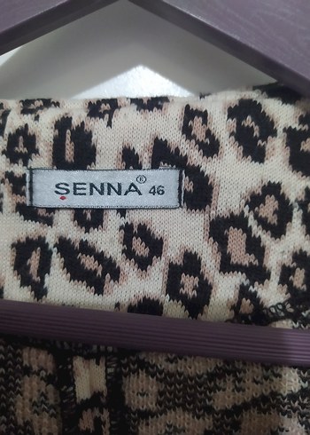 Leopar Desenli Kadın Midi Kaban.ceket - Görsel 6