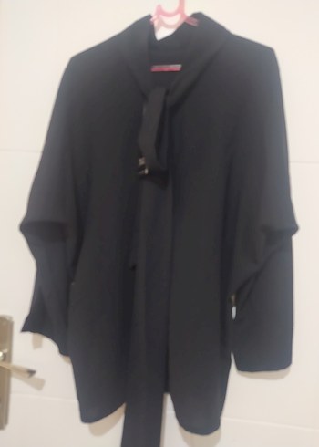 Siyah Kadın Midi Takım, Salaş Kesim - Görsel 4