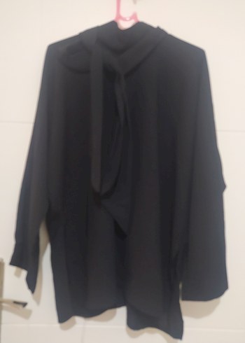 Siyah Kadın Midi Takım, Salaş Kesim - Görsel 9