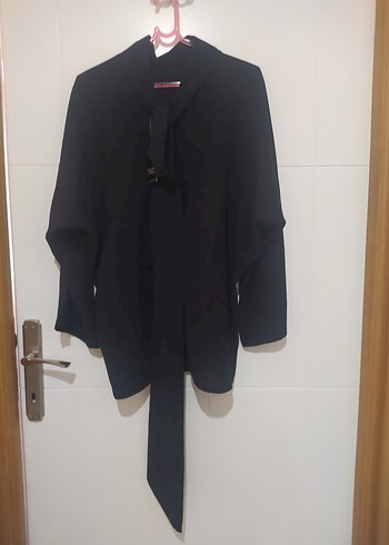 Siyah Kadın Midi Takım, Salaş Kesim - Görsel 8