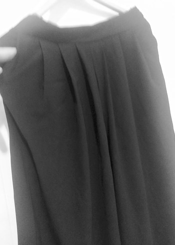 Siyah Kadın Midi Takım, Salaş Kesim - Görsel 12
