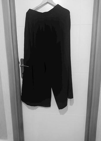 Siyah Kadın Midi Takım, Salaş Kesim - Görsel 10