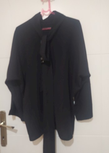 Siyah Kadın Midi Takım, Salaş Kesim - Görsel 11