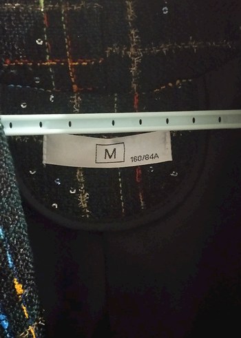 Düğmeli Siyah Kadın Blazer Ceket - Görsel 2