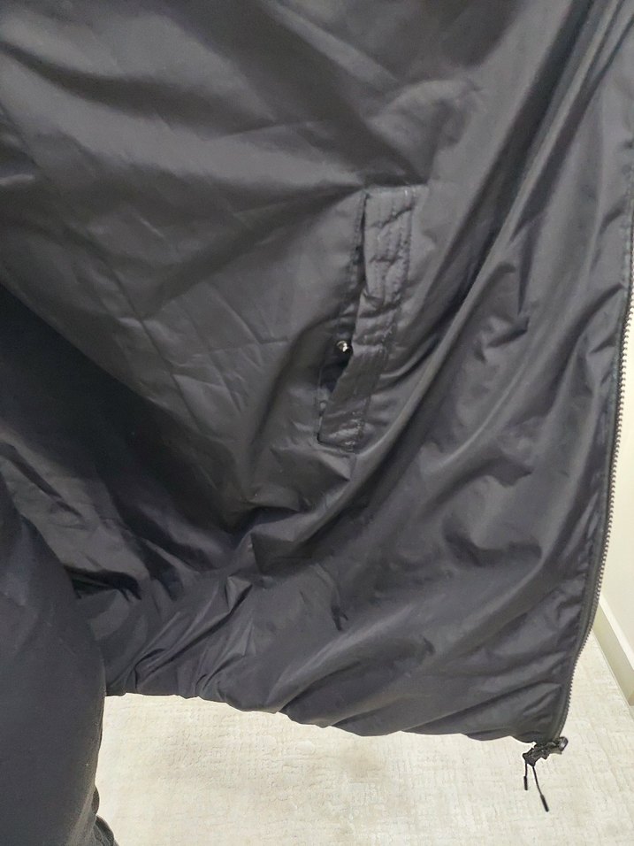 Siyah Kapüşonlu Uzun Kadın Yelek - Görsel 2