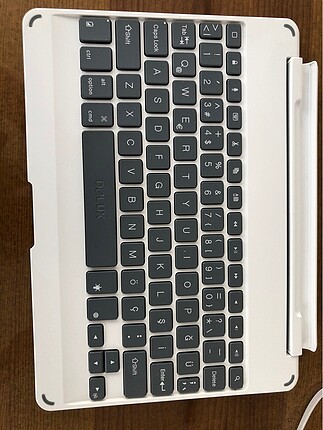 Delux Bluetooth iPad mini ışıklı kablosuz klavye