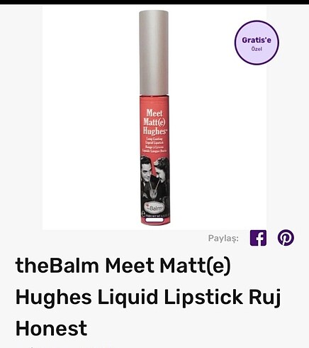 the balm matt