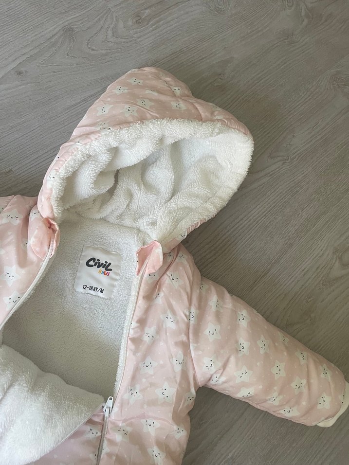 Kız bebek astronot tulum - Görsel 2