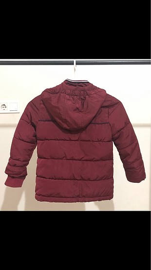 U.S Polo Assn. U.S.Polo Assn. Bordo Renk 5-6 Yaş Kapüşonlu Çocuk Montu