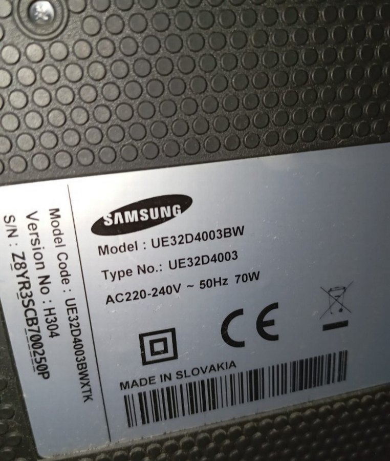 Siyah Samsung TV - Görsel 4