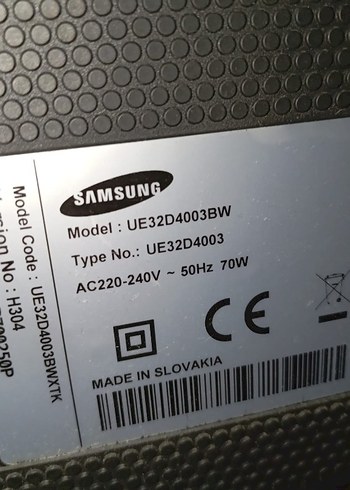 Siyah Samsung Tv - Görsel 4