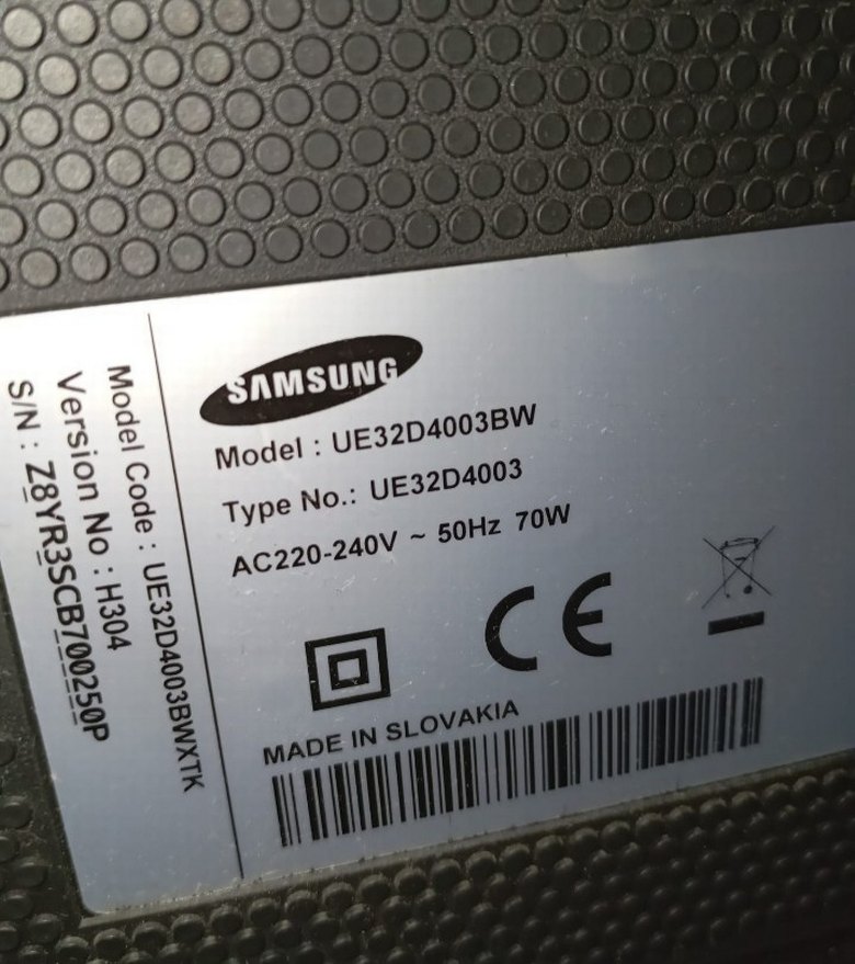 Siyah Samsung Tv - Görsel 4