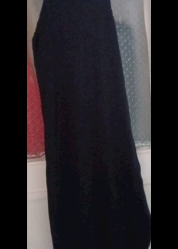 Siyah Kadın Uzun Elbise - Görsel 4