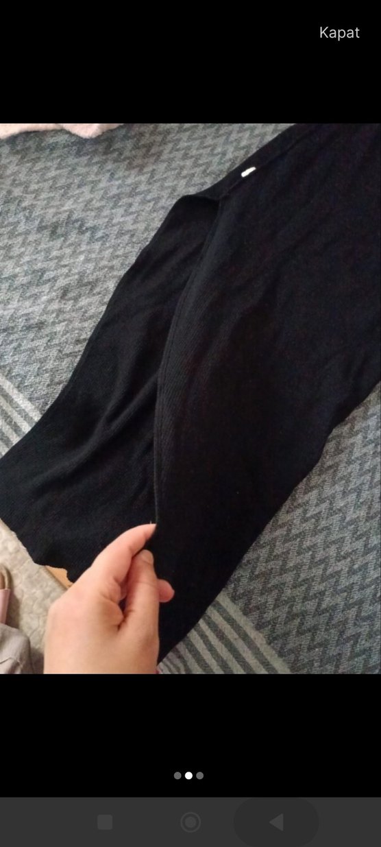 Siyah Kadın Uzun Elbise - Görsel 2