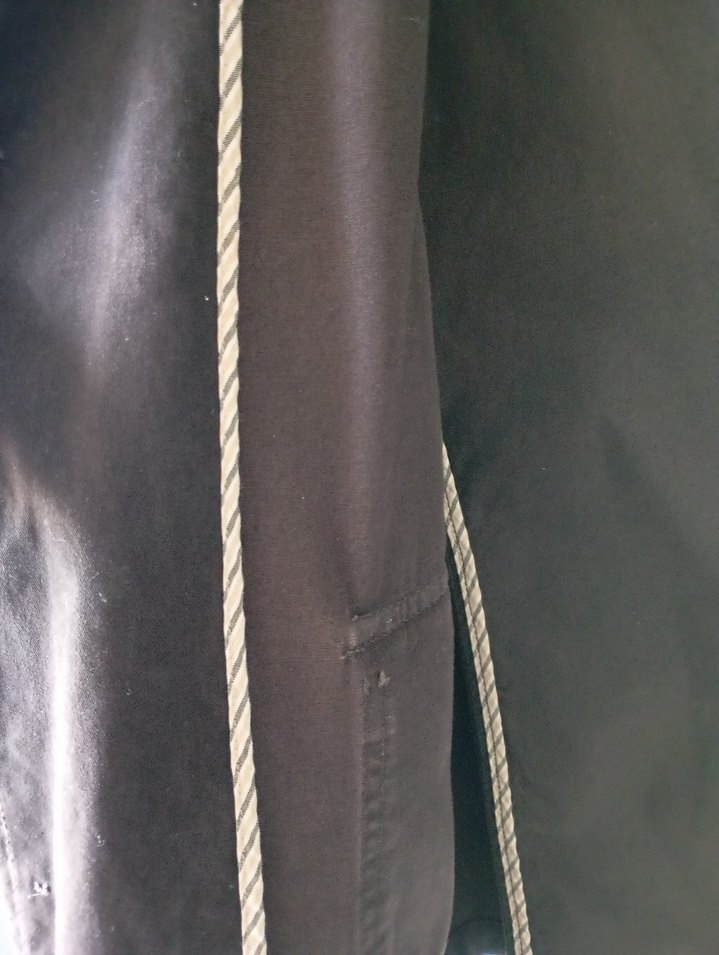 Düğmeli Kahverengi Erkek Kot Ceket - Görsel 4