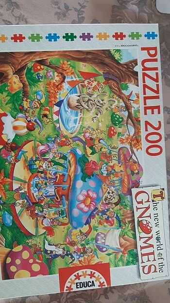 Beden Renk Puzzle Educa ithal 200 parça