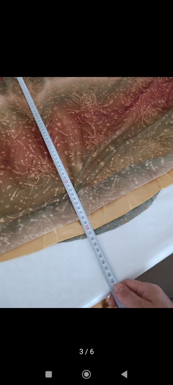 36 beden ,abiye taşlı elbise - Görsel 3