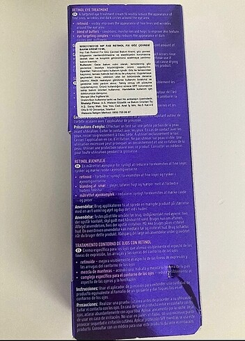 Diğer Nip Fab Retinol Fix Göz Çevresi Kremi (15ml)