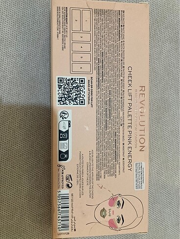  Beden Renk Revolution Cheek lift palette