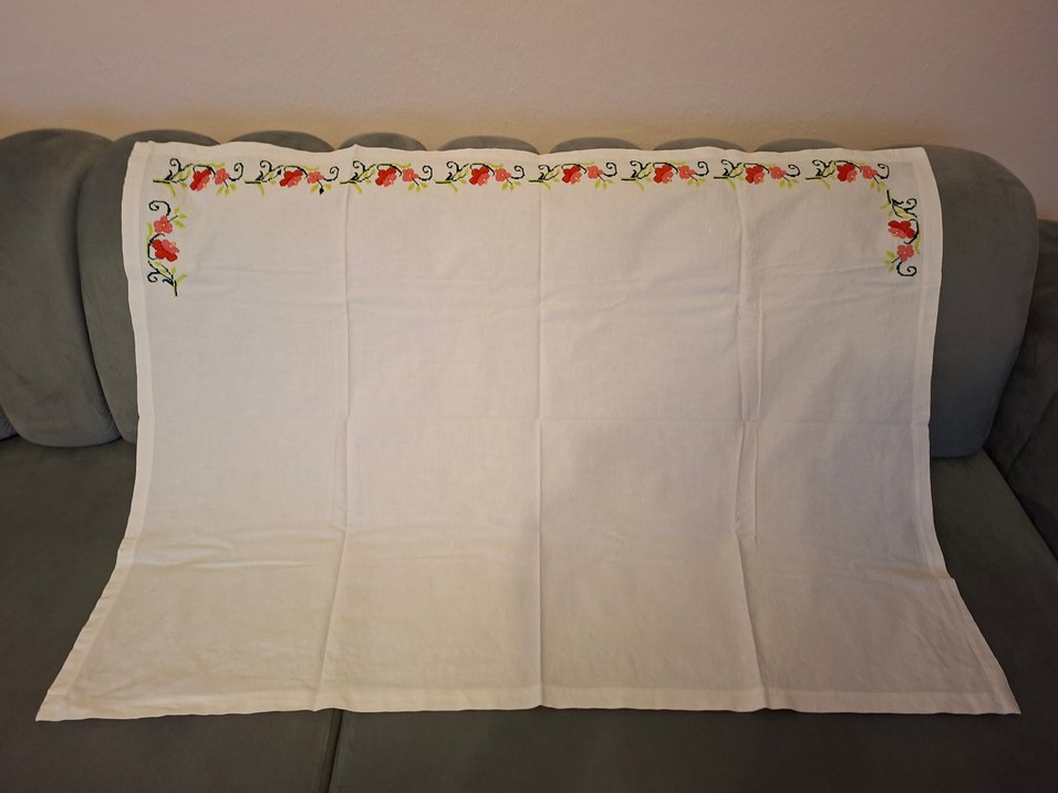 Kanevice el emeği örtü. - Görsel 2