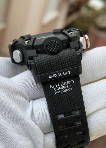 Siyah G-Shock Biker Tarzı Erkek Saat - Görsel 3