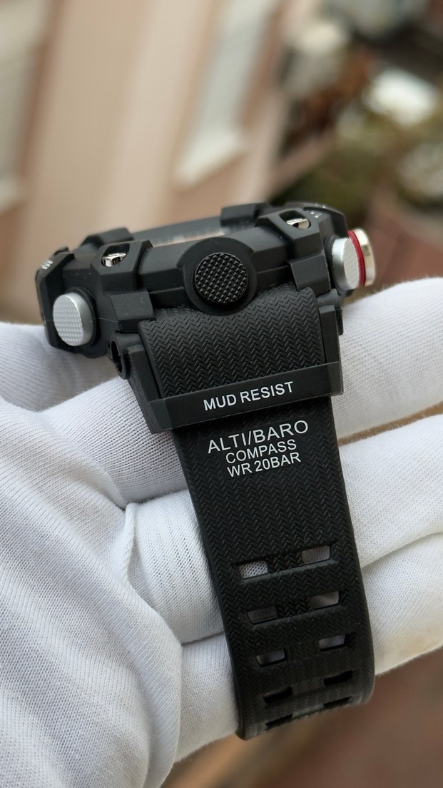 Siyah G-Shock Biker Tarzı Erkek Saat - Görsel 3