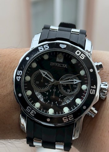 Invicta Siyah Erkek Biker Kol Saati - Görsel 9
