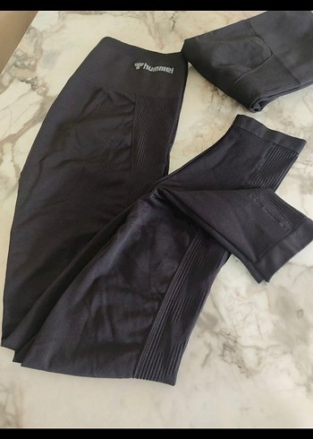 Hummel Hummel Siyah Elastik Spor Tayt