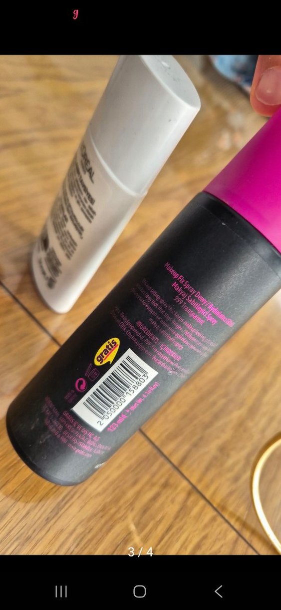 Parlak Pembe Fix Me Sabitleyici Sprey - Görsel 3