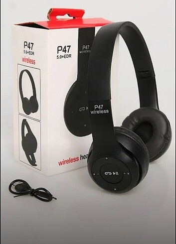 P47 kafa üstü bluetooth kulaklık 