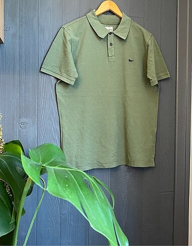 Polo Yaka Haki Aubin Tişört