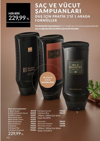 Avon Avon Wild Country Erkek Parfüm ve Şampuan Seti