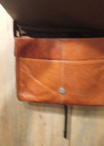 Hakiki deri tokalı Kadın Çanta - Görsel 5