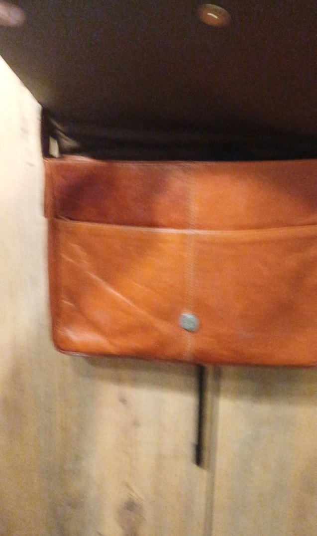 Hakiki deri tokalı Kadın Çanta - Görsel 5