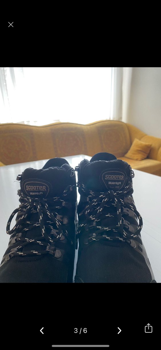 Siyah Bağcıklı Erkek bot - Görsel 5