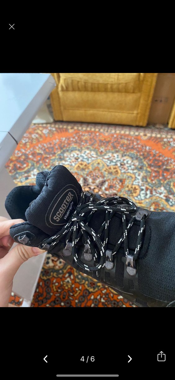 Siyah Bağcıklı Erkek bot - Görsel 4