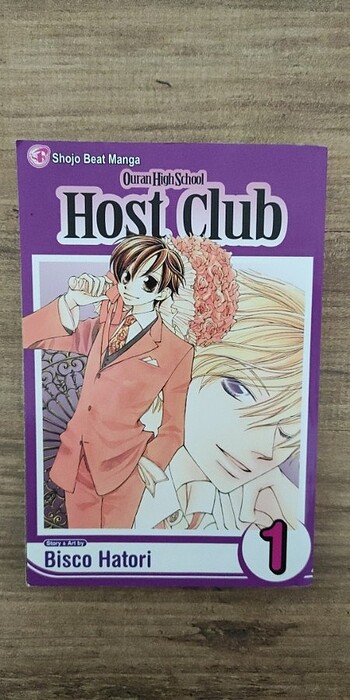 ouran high school host club ingilizce manga