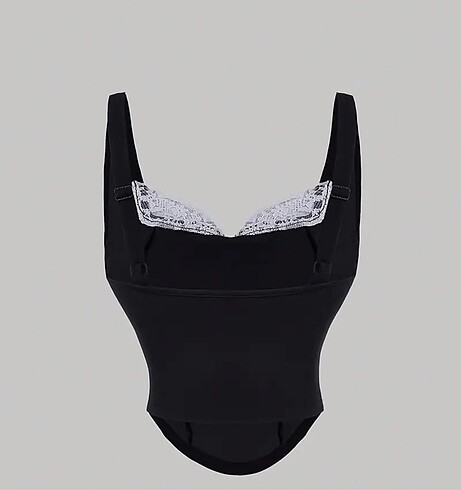 Urban Outfitters Y2k shine büstiye crop