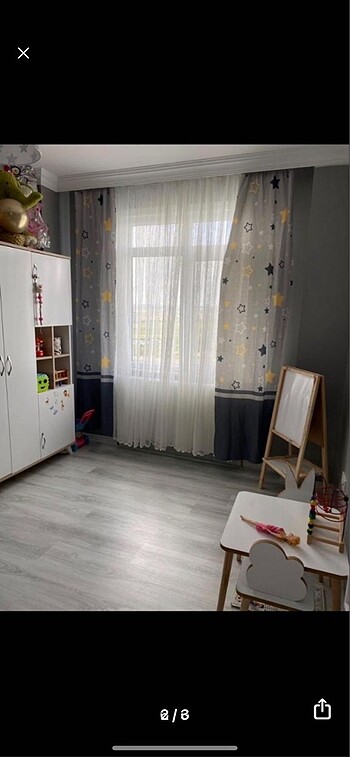 Diğer Çocuk odası fon perde