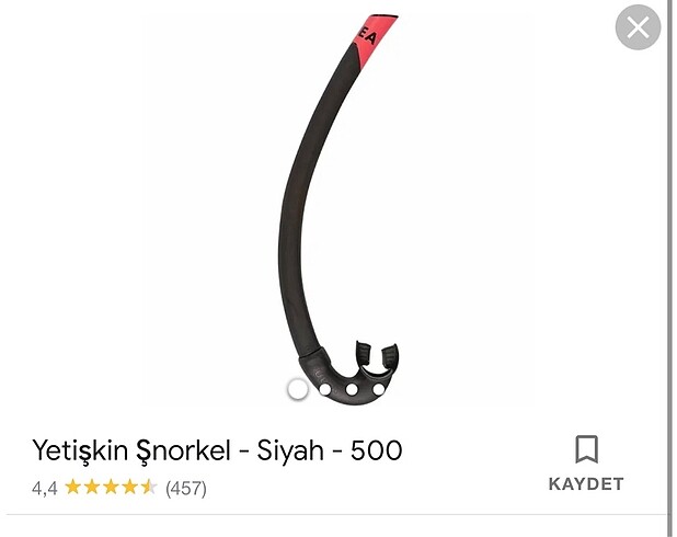 DECATHLON YETİŞKİN ŞNORKEL